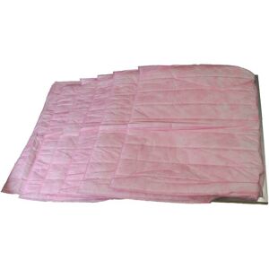 vhbw 5x HVAC F7 Bag Filter for Air-Conditioner Unit, Ventilation System, HVAC Applications, 59,2 x 59,2 x 60 cm, Pink - Pocket Filter, AC Air Filter