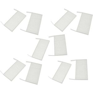 Air Filter Set compatible with Wernig ComfoAir 70 Ventilation Devices - G4 / F7 10-Part Kit, 19 x 10 x 3 cm White - Vhbw