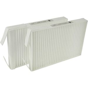 Air Filter Set compatible with Wernig ComfoSpot 50 Ventilation Devices - G4 / F7 2-Part Kit, 18 x 12 x 4 cm White - Vhbw