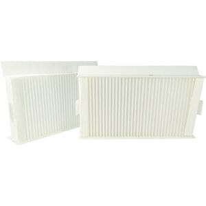 Air Filter Set compatible with Zehnder ComfoAir 180 Enthalpie Ventilation Devices - G4 / F7 2-Part Kit, 24 x 12 x 5 cm White - Vhbw