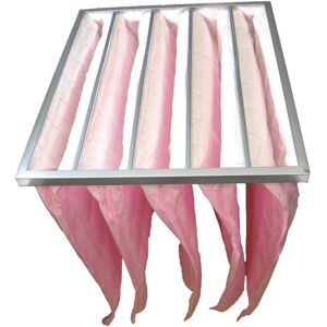 Hvac F7 Bag Filter for Air-Conditioner Unit, Ventilation System, hvac Applications, 49 x 59.2 x 60 cm, Neon Pink - Pocket Filter, ac Air Filter - Vhbw