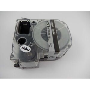 Vhbw - Label Tape Replacement for KingJim SM36X for Label Printer 36mm Black on Silver