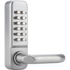 TINOR Waterproof Mechanical Code Lock, 1-11 Digit Code Combination Security Password Coded Lock Keyless Mechanical Combination Door Lock for Wooden Office