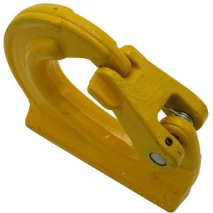 Securefix Direct - Weld On Excavator Hook 8 Ton Grade 80 (8T Lifting Chain Component Jib Arm)