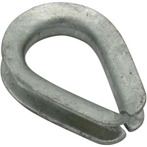 Securefix Direct - x20 3/8' us Fed Wire Rope Thimbles - 10MM FF-T276B Type 3 Galvanised