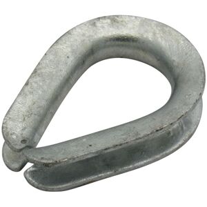 Securefix Direct - x4 3/4'' us Fed Wire Rope Thimbles - 20MM FF-T276B Type 3 Galvanised