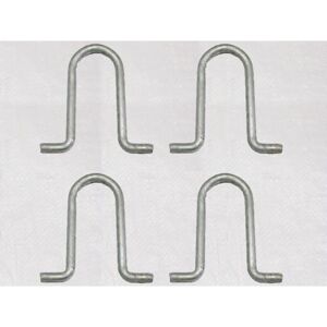 SECUREFIX DIRECT x4 Galvanised Concrete In 'U' Bolts - Caravan Tether Ground Anchor Security
