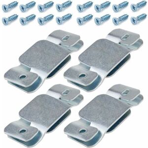ZVD - 8pcs Universal Stainless Steel Sofa Connector Large Sofa Connector Furniture Connector Sofa Lock Brackets