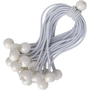 ZVD - CordsEBungee Cords with Balls - Pack of 25 x 15 cm Universal Bungee Cords with Fasteners - Heavy Duty Elastic Strap Perfect for Camping,