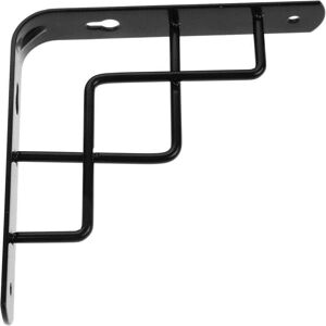 ZVD - querre/Support Design pour éTagèRe Support en Métal pour Tablette Flottante - 2 pcs Support d'Étagère Équerre de Fixation pour Déco Salon