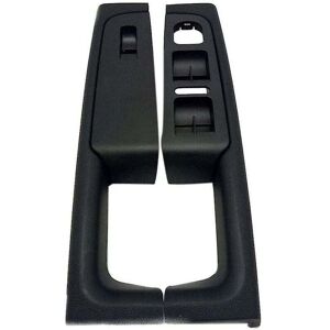 ZVD - Pour poignée de porte Skoda Superb cadre d'accoudoir gauche et droit, Black-