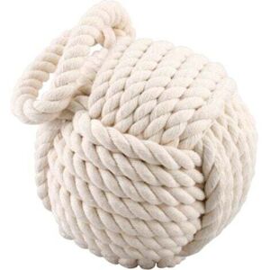 MCBOSON 1 Piece Heavy Nautical Knot Doorstop Cream (Beige) MCBOSON 1 Piece Heavy Nautical Knot Doorstop Cream (Beige)