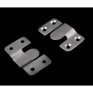 Mumu - 10 Pack Hidden Flush Mount Brackets, Heavy Duty Interlocking Hanging Brackets, Furniture Connectors, Stainless Steel Wall Mount Accessories Mumu - 10 Pack Hidden Flush Mount Brackets, Heavy Duty Interlocking Hanging Brackets, Furniture Connectors, Stainless Steel Wall Mount Accessories