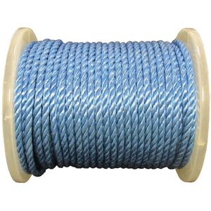 Securefix Direct - 10MM x 55M Reel Blue 3 Strand Polypropylene Rope - Shipping Camping Fender Yacht Securefix Direct - 10MM x 55M Reel Blue 3 Strand Polypropylene Rope - Shipping Camping Fender Yacht