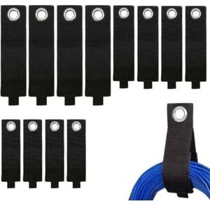 TORMATOR 12 Pcs Heavy Duty Nylon Extension Cord Organizers, Cable Ties, Adjustable Sturdy Straps for Storing Hoses, Ropes and Cables TORMATOR 12 Pcs Heavy Duty Nylon Extension Cord Organizers, Cable Ties, Adjustable Sturdy Straps for Storing Hoses, Ropes and Cables