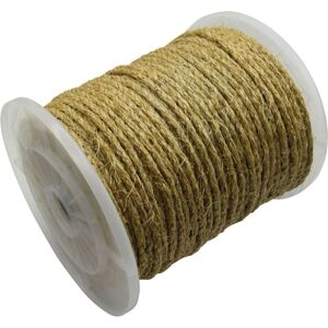SECUREFIX DIRECT 12MM x 35 Metre (115 Foot) Natural Sisal Rope - Decking Garden SECUREFIX DIRECT 12MM x 35 Metre (115 Foot) Natural Sisal Rope - Decking Garden