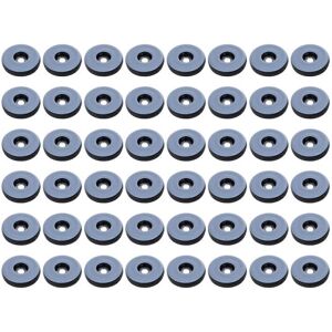 Cyslmuk - 22mm Furniture Glides,48 Pack Round Teflon Furniture Glides,Anti-Vibration Furniture Sliders Pads (Round) Cyslmuk - 22mm Furniture Glides,48 Pack Round Teflon Furniture Glides,Anti-Vibration Furniture Sliders Pads (Round)