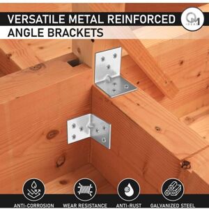TORMATOR 20 x Assembly Brackets (32 x 32 x 38 x 1.5) Right Angle Fixing Brackets, L-Shaped Supports, 90 Degree Steel Angle Brackets, Corner Brackets TORMATOR 20 x Assembly Brackets (32 x 32 x 38 x 1.5) Right Angle Fixing Brackets, L-Shaped Supports, 90 Degree Steel Angle Brackets, Corner Brackets