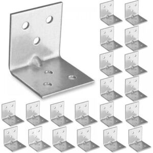 MCBOSON 20 x Joining Bracket (30 x 30 x 30 x 1.5) Right Angle Fixing Bracket L-shaped Support, 90 Degree Steel Angle Bracket, Corner Bracket MCBOSON 20 x Joining Bracket (30 x 30 x 30 x 1.5) Right Angle Fixing Bracket L-shaped Support, 90 Degree Steel Angle Bracket, Corner Bracket