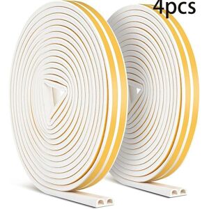SNQ 24m Weatherstrip Sealing Strips, Self-Adhesive Anti-Collision Door Window Seal, Weatherproof/Soundproof – 9mm x 6mm SNQ 24m Weatherstrip Sealing Strips, Self-Adhesive Anti-Collision Door Window Seal, Weatherproof/Soundproof – 9mm x 6mm