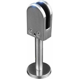 SNQ 304 stainless steel U-shaped mounting bracket for frameless glass panels (60mm rod) SNQ 304 stainless steel U-shaped mounting bracket for frameless glass panels (60mm rod)