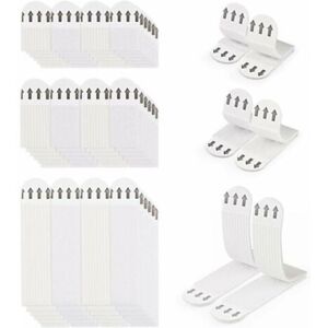 MCBOSON 36 Pairs (72 Strips) Picture Hanging Strips Damage-Free Picture Hangers Interlocking No Nail Hanging Strips Picture Hanging Strips Wall Hanging Strips MCBOSON 36 Pairs (72 Strips) Picture Hanging Strips Damage-Free Picture Hangers Interlocking No Nail Hanging Strips Picture Hanging Strips Wall Hanging Strips