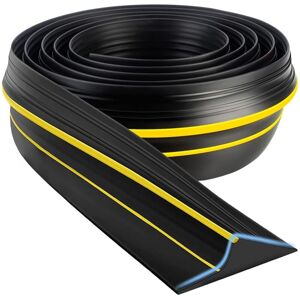 TINOR 3M/18MM Garage Door Threshold Seal, Door Bottom Seal Strip, Rubber Seal Threshold for Up and Down Door Bottoms Flood Barrier and Thermal Insulation TINOR 3M/18MM Garage Door Threshold Seal, Door Bottom Seal Strip, Rubber Seal Threshold for Up and Down Door Bottoms Flood Barrier and Thermal Insulation