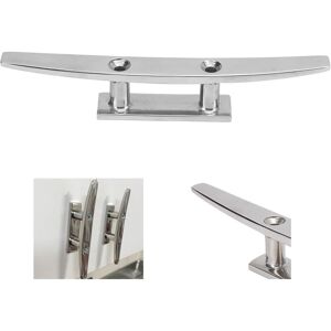 COOCHEER 4 Inch Stainless Steel Boat Mooring Dock Deck Rope Clamp for Marine Yachts COOCHEER 4 Inch Stainless Steel Boat Mooring Dock Deck Rope Clamp for Marine Yachts