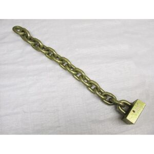Securefix Direct - 9/16' x 15 Link Marshall Chain Heavy Head 650 - Farming Agricultural Flailing Muck Spread Spreader Securefix Direct - 9/16' x 15 Link Marshall Chain Heavy Head 650 - Farming Agricultural Flailing Muck Spread Spreader