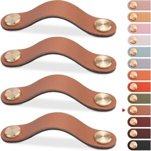 4pcs Leather Furniture Handle, Cabinet Door Knob, Leather Drawer Knob, Vintage Furniture Handle 4pcs Leather Furniture Handle, Cabinet Door Knob, Leather Drawer Knob, Vintage Furniture Handle