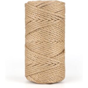 50M Jute Rope 5MM Rope Hemp Twine Rope Gardening Twines for Camping,Decoration,DIY,Gardening Readcly 50M Jute Rope 5MM Rope Hemp Twine Rope Gardening Twines for Camping,Decoration,DIY,Gardening Readcly
