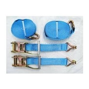 SECUREFIX DIRECT 50MM Ratchet Straps 4 Metre 5 Ton x2 (5000KG 4M Tie Down Lashing Claw J Hook) SECUREFIX DIRECT 50MM Ratchet Straps 4 Metre 5 Ton x2 (5000KG 4M Tie Down Lashing Claw J Hook)