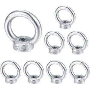Beijiyi - M10 Eye Nut, Lifting Eye Bolt, 304 Stainless Steel Eye Nut, Eyebolt Nuts – 8pcs Beijiyi - M10 Eye Nut, Lifting Eye Bolt, 304 Stainless Steel Eye Nut, Eyebolt Nuts – 8pcs