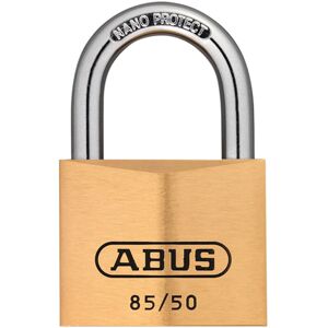 ABUS Brass Padlock - 85/50mm Brass Lock, Keyless, Security Level 7 ABUS Brass Padlock - 85/50mm Brass Lock, Keyless, Security Level 7