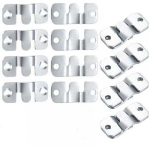 TEHTUY 8PCS Concealed Recessed Mounting Brackets, Picture Frame Hooks, Wall-Mounted Picture Hangers, Interlocking Hanging Brackets, Furniture Connectors for TEHTUY 8PCS Concealed Recessed Mounting Brackets, Picture Frame Hooks, Wall-Mounted Picture Hangers, Interlocking Hanging Brackets, Furniture Connectors for