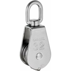ODIPIE AIDUCHO Robust Rope Pulley Single Sheave with Swivel Stainless Steel Pulley Block Max Load 35-1000 Kg – M32.. ODIPIE AIDUCHO Robust Rope Pulley Single Sheave with Swivel Stainless Steel Pulley Block Max Load 35-1000 Kg – M32..
