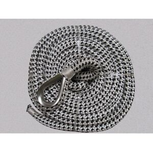Securefix Direct - Boat Anchor Line Rope (12MM 35M Double Braided Spliced Bungee with Thimble) Securefix Direct - Boat Anchor Line Rope (12MM 35M Double Braided Spliced Bungee with Thimble)
