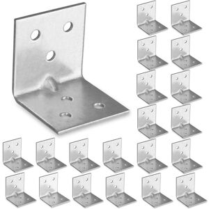 CCYKXA 20 x Corner Brace (30 x 30 x 30 x 1.5) Right Angle Fixing Bracket L-Shaped Bracket, Steel 90 Degree Angle Bracket, Corner Brace CCYKXA 20 x Corner Brace (30 x 30 x 30 x 1.5) Right Angle Fixing Bracket L-Shaped Bracket, Steel 90 Degree Angle Bracket, Corner Brace