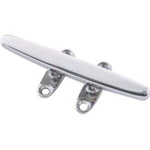 Tinor - Cleat 150mm, V2A Stainless Steel Mooring Dock, Rope Fixing with 4 Holes for Shade Sail, Sailing Boat Tinor - Cleat 150mm, V2A Stainless Steel Mooring Dock, Rope Fixing with 4 Holes for Shade Sail, Sailing Boat