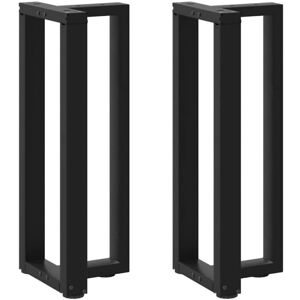 Console Table Legs T-Shaped 2 pcs Black 25x28x(72-73) cm Steel Vidaxl Console Table Legs T-Shaped 2 pcs Black 25x28x(72-73) cm Steel Vidaxl