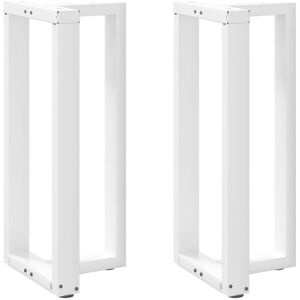 Bar Table Legs T-Shaped 2 pcs White 40x35x(90-91) cm Steel vidaXL Bar Table Legs T-Shaped 2 pcs White 40x35x(90-91) cm Steel vidaXL