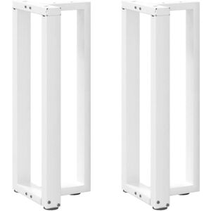 Console Table Legs T-Shaped 2 pcs White 25x28x(72-73) cm Steel Vidaxl Console Table Legs T-Shaped 2 pcs White 25x28x(72-73) cm Steel Vidaxl