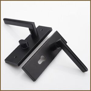 Dewdat - Door Handle Lever, Euro Lever Lock, Cylinder, Copper Keys, Zinc Alloy Dewdat - Door Handle Lever, Euro Lever Lock, Cylinder, Copper Keys, Zinc Alloy