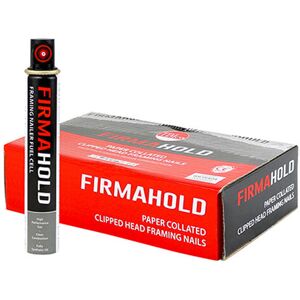 Firmahold - timco Collated Clipped Head Ring Shank A2 Stainless Steel Nails & Fuel Cells - 3.1 x 80/1CFC Firmahold - timco Collated Clipped Head Ring Shank A2 Stainless Steel Nails & Fuel Cells - 3.1 x 80/1CFC