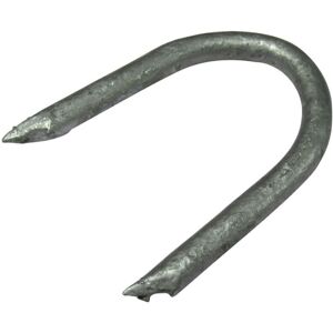 SECUREFIX DIRECT Galvanised U Nails Fencing Staples 2.5" X20 (U-Shaped Wire Fence Wooden Post Fasteners) SECUREFIX DIRECT Galvanised U Nails Fencing Staples 2.5" X20 (U-Shaped Wire Fence Wooden Post Fasteners)