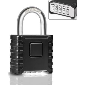 YS-YALOTRS Heavy-duty outdoor waterproof combination locks, 52mm large 4-digit code lock with 8mm thick 304 stainless steel chain YS-YALOTRS Heavy-duty outdoor waterproof combination locks, 52mm large 4-digit code lock with 8mm thick 304 stainless steel chain