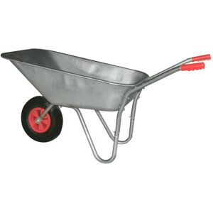 KCT - 80 Litre Garden Galvanised Steel Wheelbarrow KCT - 80 Litre Garden Galvanised Steel Wheelbarrow