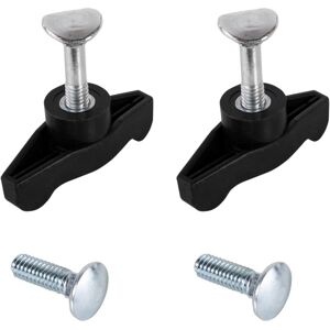 SJQKA Lawn Mower Handle Bolts and Nuts (4 Bolts and 2 Handles), Universal Wing Handle Knob, for Snowblower T-Handle Bolts SJQKA Lawn Mower Handle Bolts and Nuts (4 Bolts and 2 Handles), Universal Wing Handle Knob, for Snowblower T-Handle Bolts