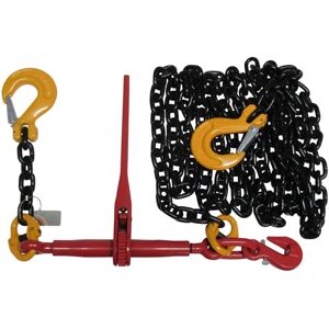 SECUREFIX DIRECT Lever Ratchet Loadbinder Kit 10MM 12M Chain (Tie Down Lashing Grab Sling Hook) SECUREFIX DIRECT Lever Ratchet Loadbinder Kit 10MM 12M Chain (Tie Down Lashing Grab Sling Hook)