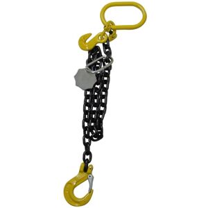 SECUREFIX DIRECT Lifting Chain Sling Grade 80 1 Leg, 2M, 8MM (1.5T Bulk Bag Lifter G80) SECUREFIX DIRECT Lifting Chain Sling Grade 80 1 Leg, 2M, 8MM (1.5T Bulk Bag Lifter G80)